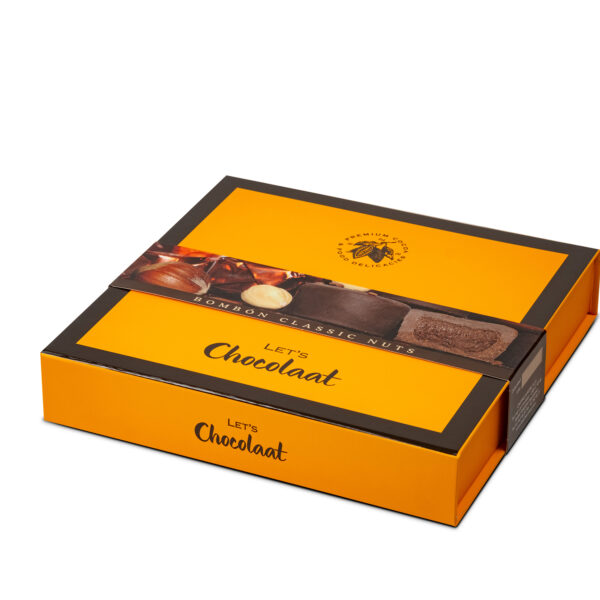 Estuche 150gr Bombón Praliné Classic Nuts
