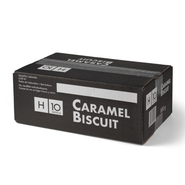 Galletas Caramel Biscuit Cuadrada 4 gr
