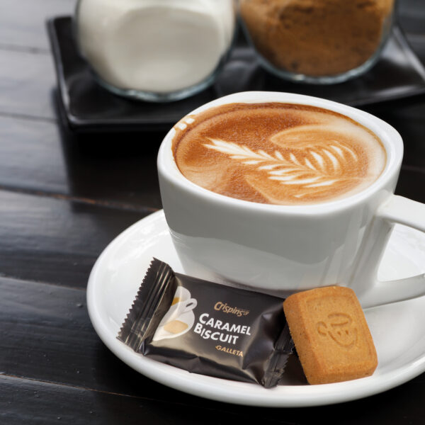 Galletas Caramel Biscuit Cuadrada 4 gr