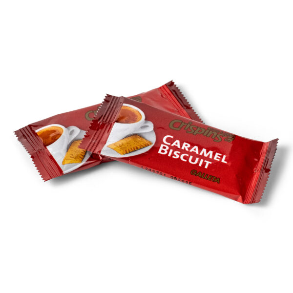 Galletas Caramel Biscuit Rectangular 6gr
