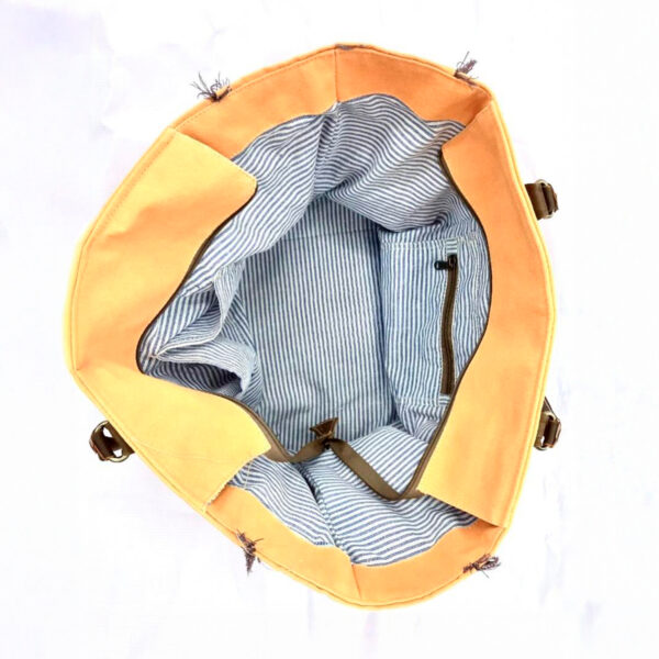 Tote bag Lets Chocolaat Criollo Yellow