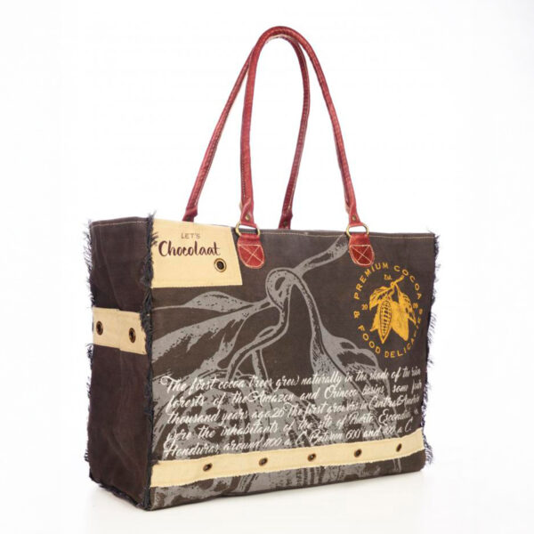 Tote bag Lets Chocolaat Forastero Brown