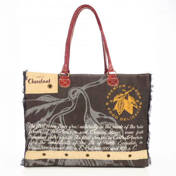 Tote bag Lets Chocolaat Forastero Brown