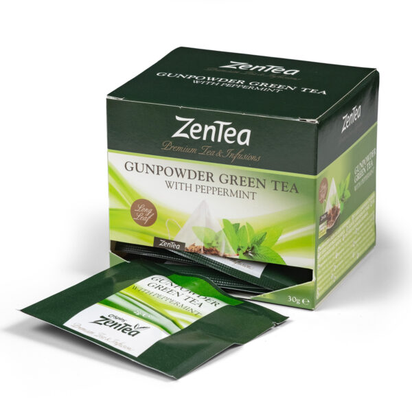gunpowder green tea Let's Chocolaat