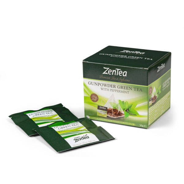 gunpowder green tea Let's Chocolaat