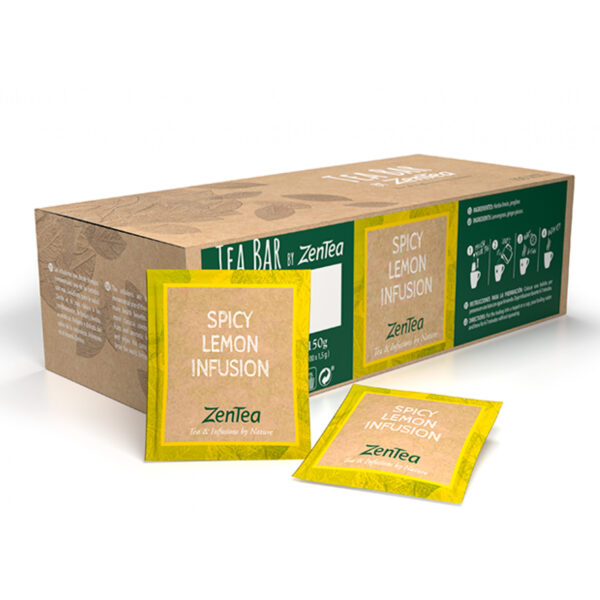 Spicy Lemon Infusion marca Zentea