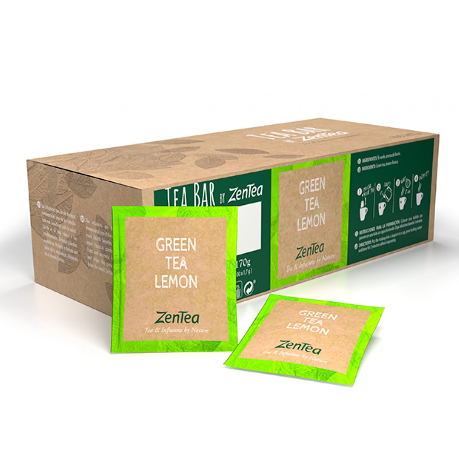 Green Tea Lemon marca Zentea