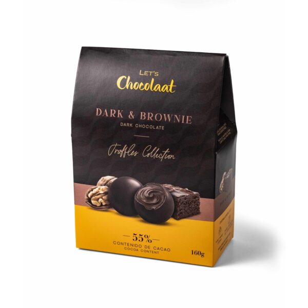 Bombón Dark & Brownie 55% Cacao