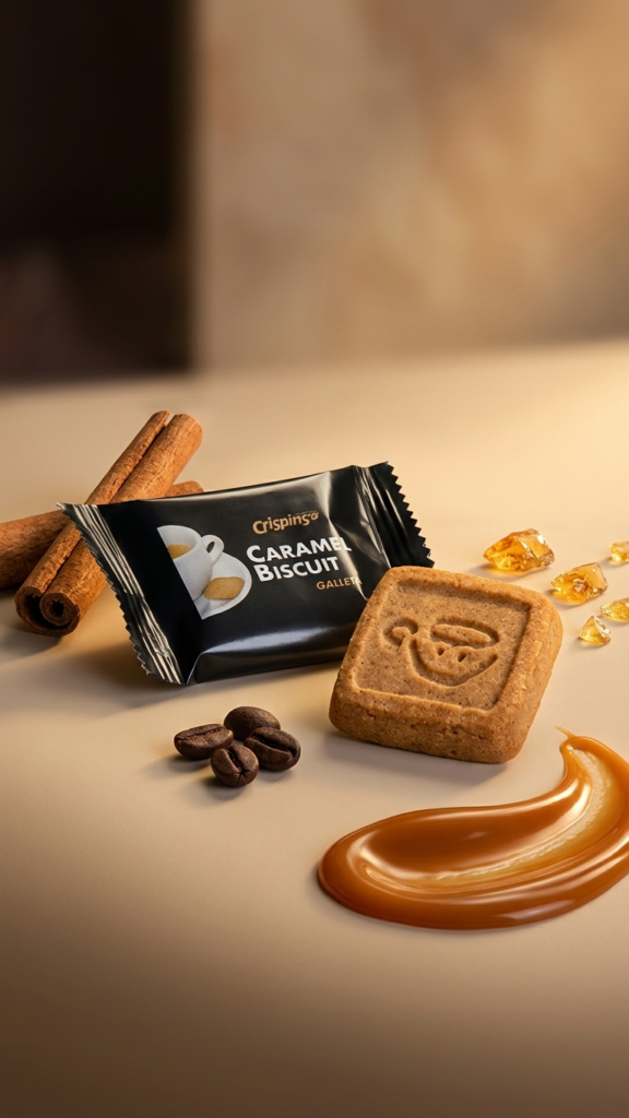 Galletas Caramel Biscuit Let's Chocolaat